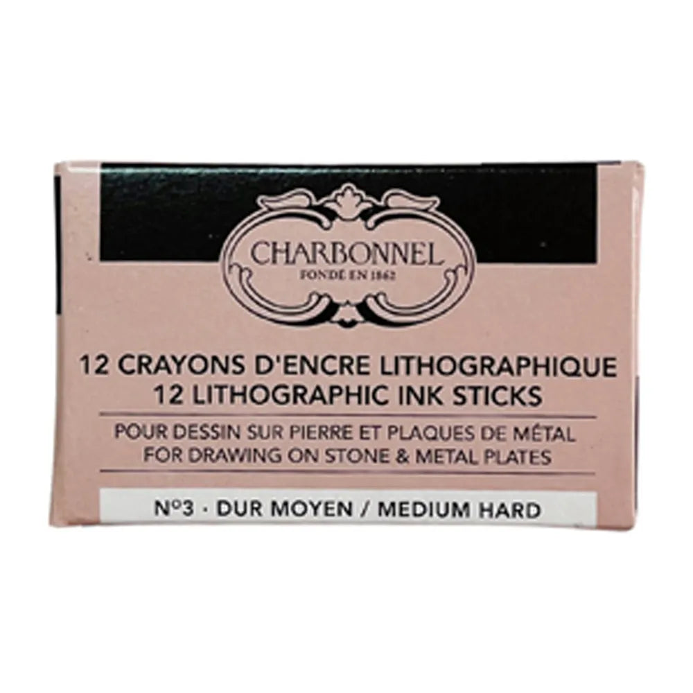 Lefranc Bourgeois Charbonnel Çubuk Litografi Boyası No.3 12'li