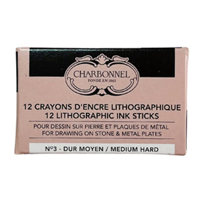 Lefranc Bourgeois Charbonnel Çubuk Litografi Boyası No.3 12'li