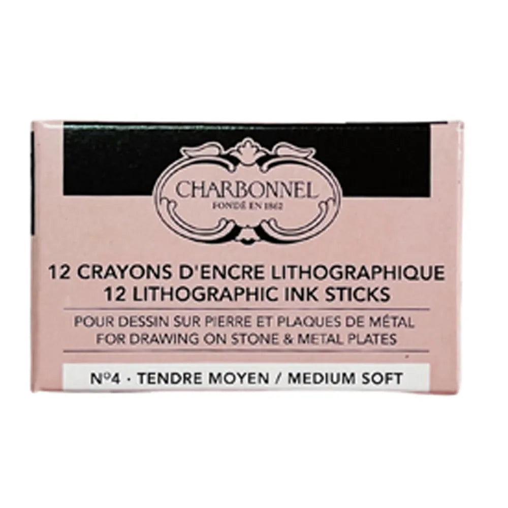 Lefranc Bourgeois Charbonnel Çubuk Litografi Boyası No.4 12'li