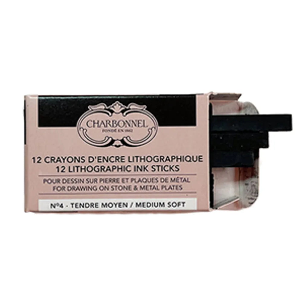 Lefranc Bourgeois Charbonnel Çubuk Litografi Boyası No.4 12'li