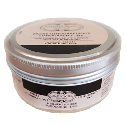 Lefranc Bourgeois Charbonnel Litho High Grade Paste (Macun Mürekkep) 125gr Siyah