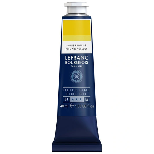 Lefranc Bourgeois Fine Yağlı Boya 40ml Primary Yellow