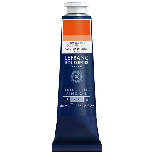 Lefranc Bourgeois Fine Yağlı Boya 40ml Cadmium Orange Hue