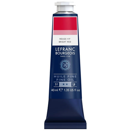 Lefranc Bourgeois Fine Yağlı Boya 40ml Bright Red