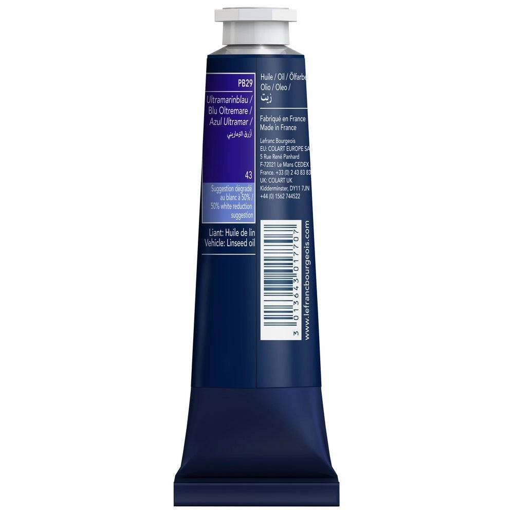 Lefranc Bourgeois Fine Yağlı Boya 40ml Ultramarine