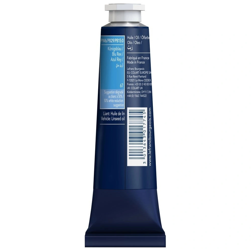 Lefranc Bourgeois Fine Yağlı Boya 40ml Royal Blue