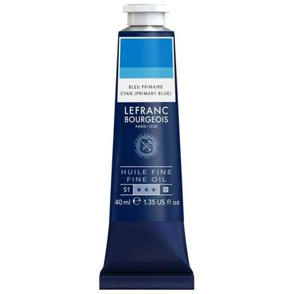 Lefranc Bourgeois Fine Yağlı Boya 40ml Primary Blue