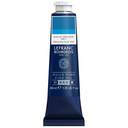 Lefranc Bourgeois Fine Yağlı Boya 40ml Cerulean Blue Hue