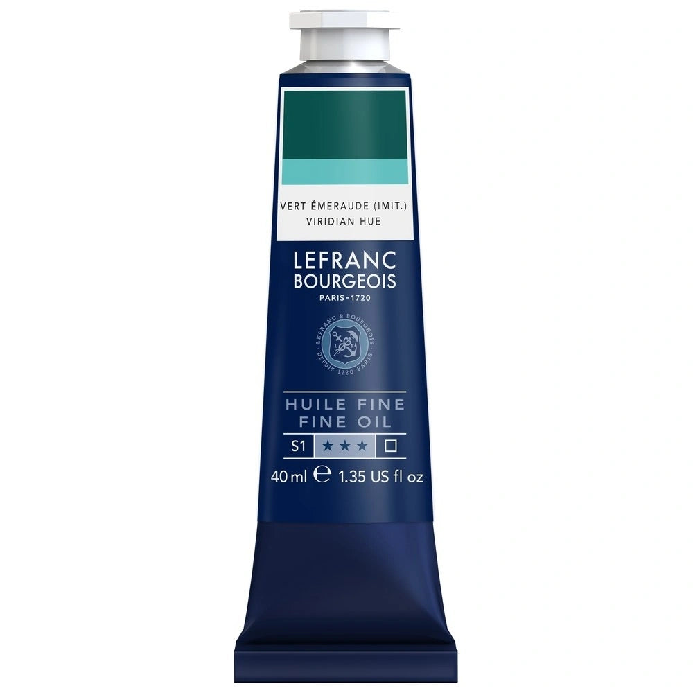 Lefranc Bourgeois Fine Yağlı Boya 40ml Viridian
