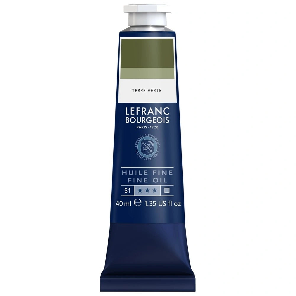 Lefranc Bourgeois Fine Yağlı Boya 40ml Terre Verte