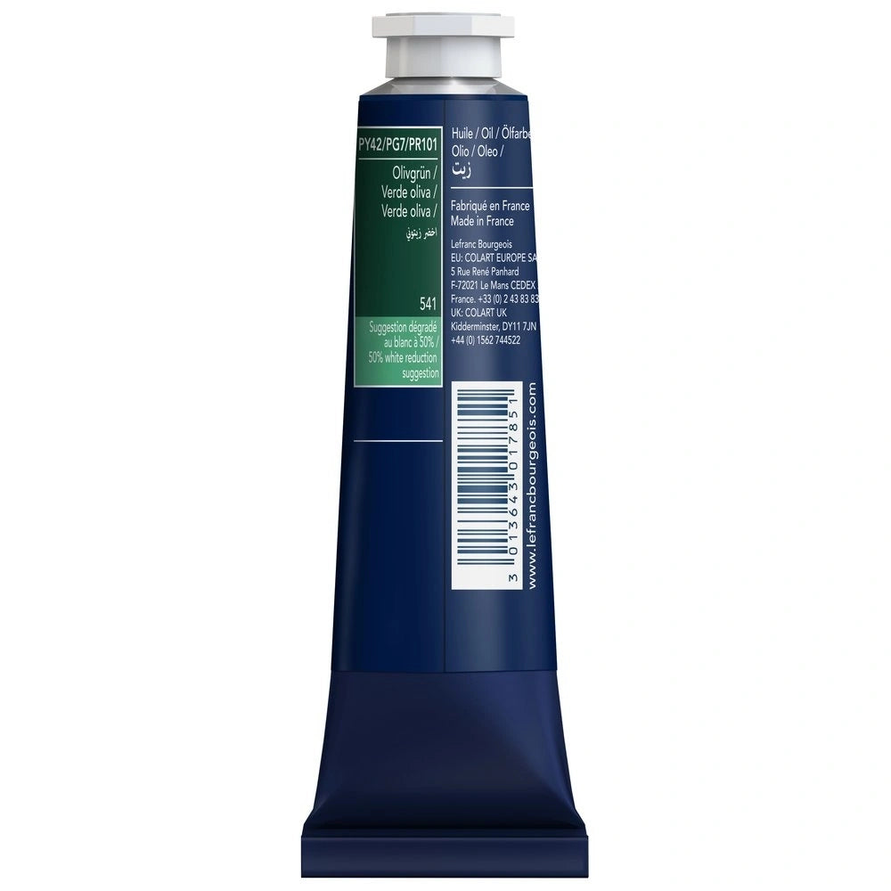 Lefranc Bourgeois Fine Yağlı Boya 40ml Olive Green