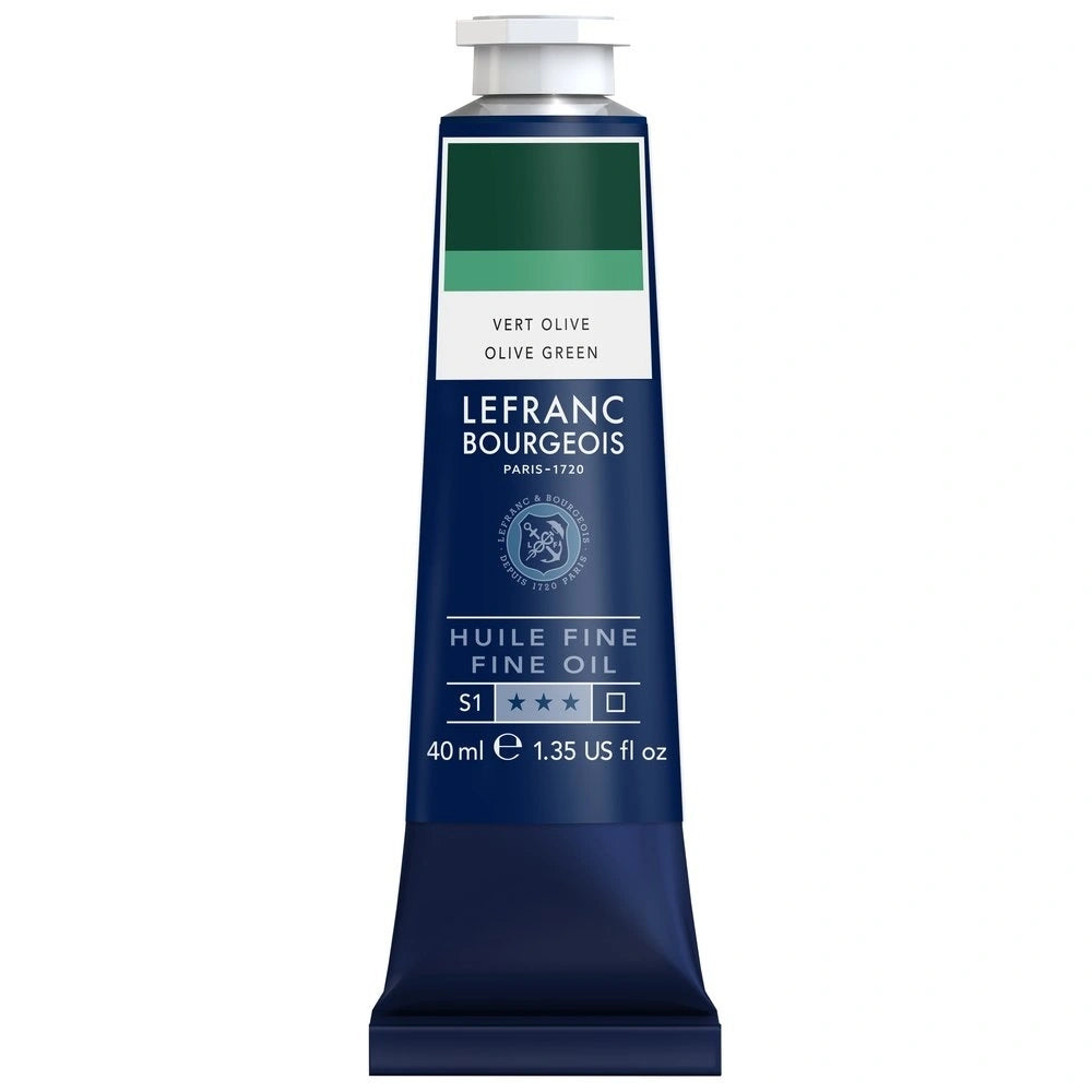 Lefranc Bourgeois Fine Yağlı Boya 40ml Olive Green
