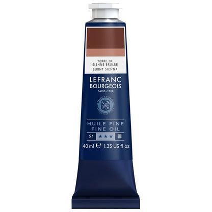 Lefranc Bourgeois Fine Yağlı Boya 40ml Burnt Sienna