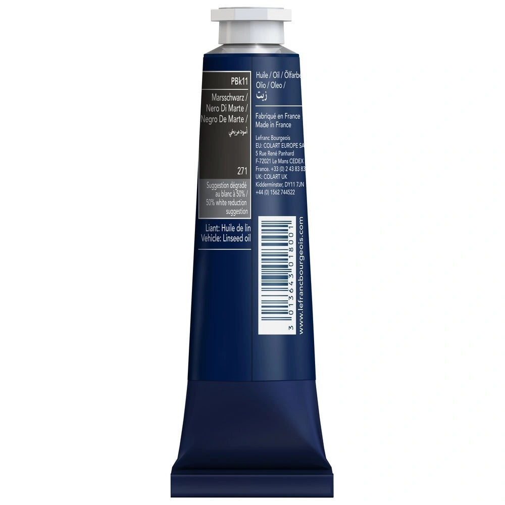 Lefranc Bourgeois Fine Yağlı Boya 40ml Mars Black