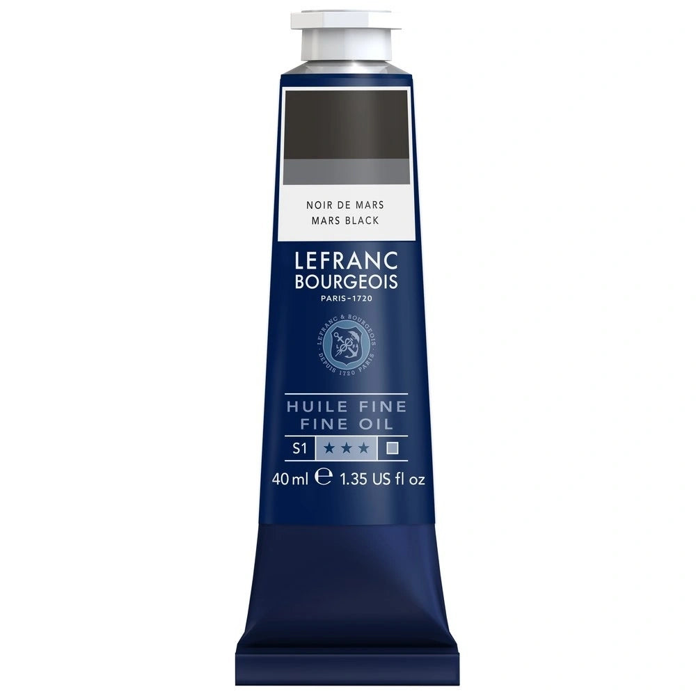 Lefranc Bourgeois Fine Yağlı Boya 40ml Mars Black