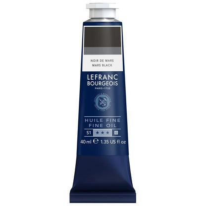 Lefranc Bourgeois Fine Yağlı Boya 40ml Mars Black