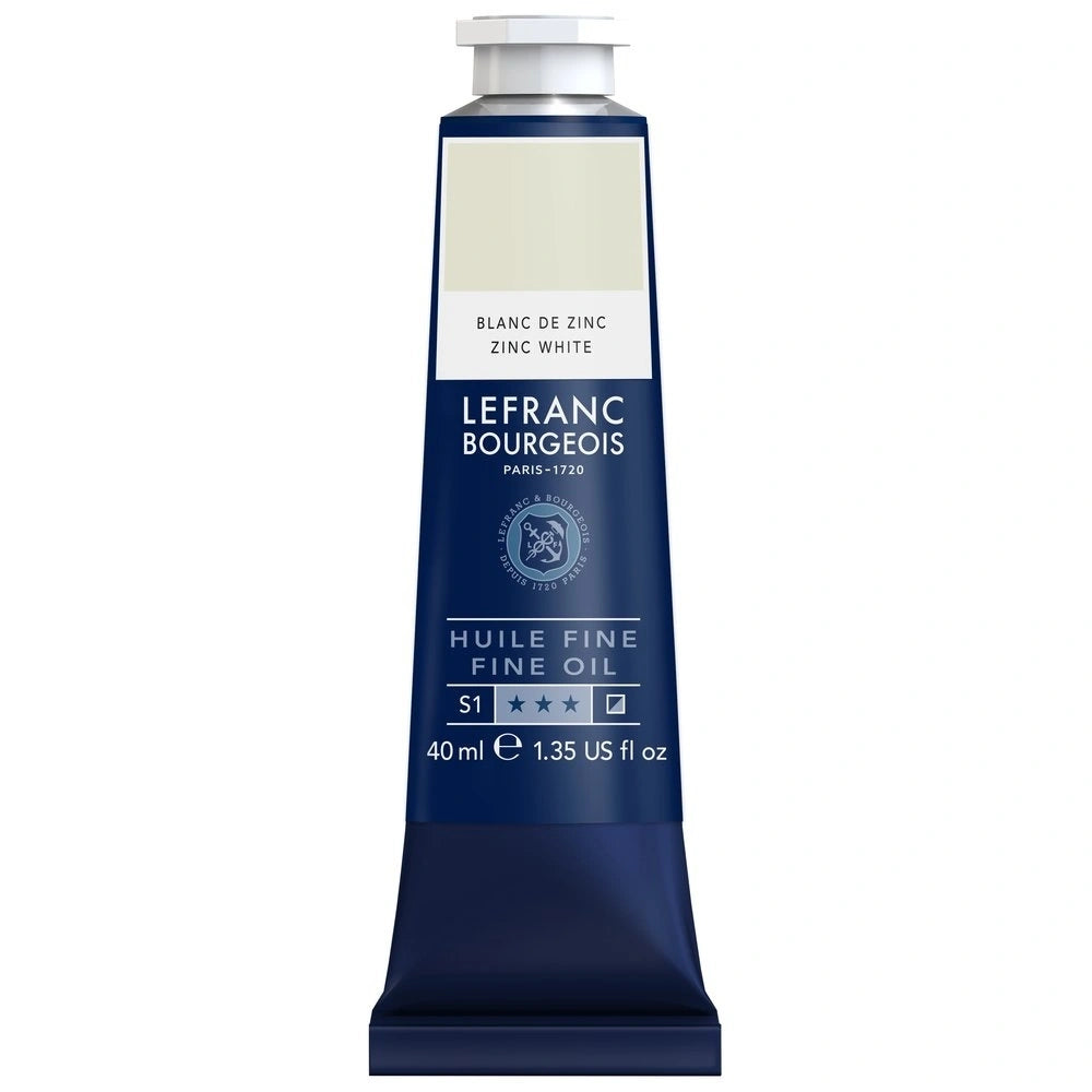 Lefranc Bourgeois Fine Yağlı Boya 40ml Zinc White