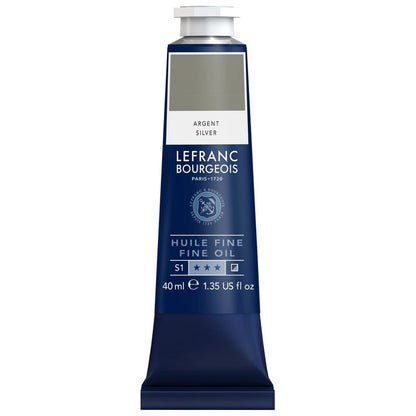 Lefranc Bourgeois Fine Yağlı Boya 40ml Silver