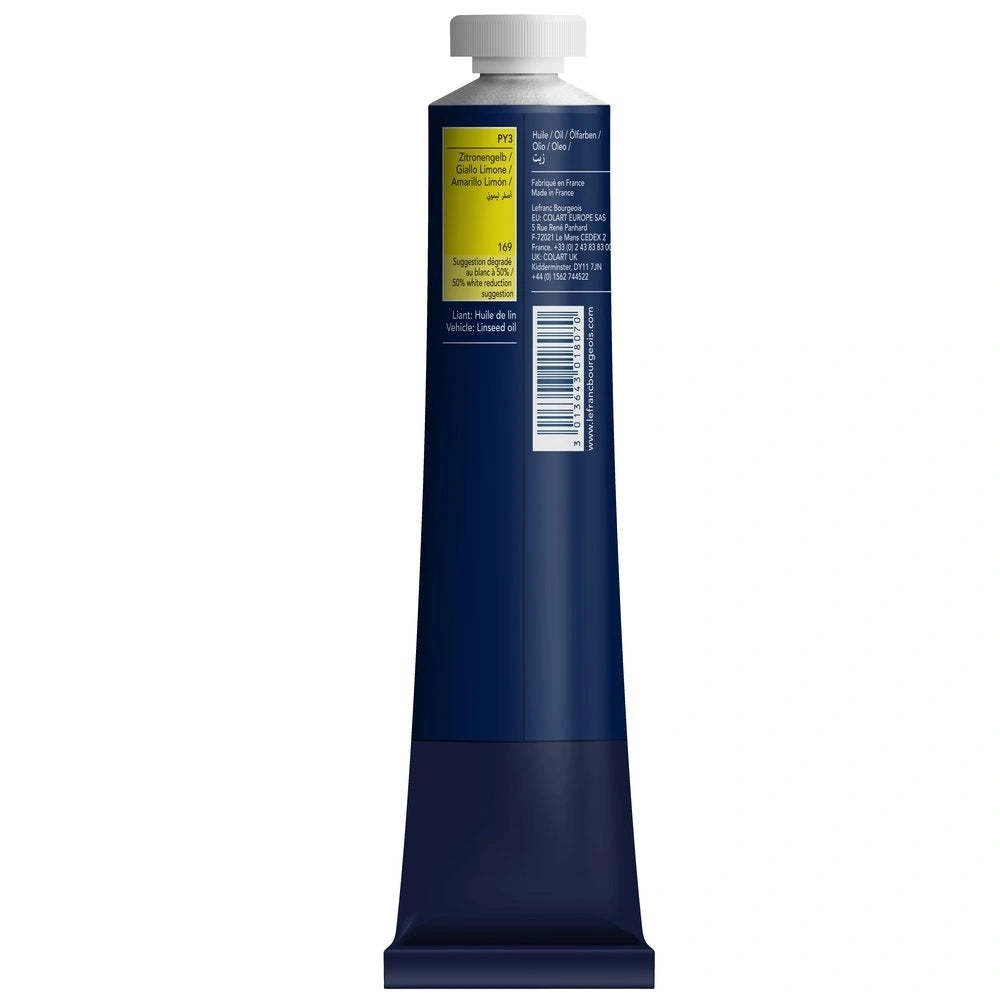 Lefranc Bourgeois Fine Yağlı Boya 200ml Lemon Yellow