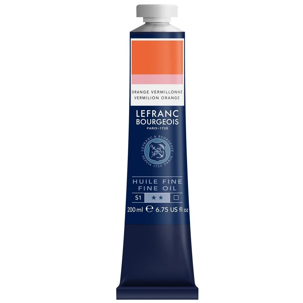 Lefranc Bourgeois Fine Yağlı Boya 200ml Vermillion Orange