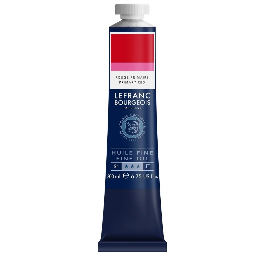 Lefranc Bourgeois Fine Yağlı Boya 200ml Primary Red