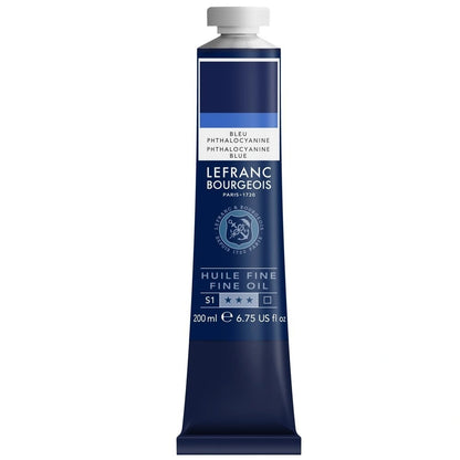 Lefranc Bourgeois Fine Yağlı Boya 200ml Phthalocyanine Blue