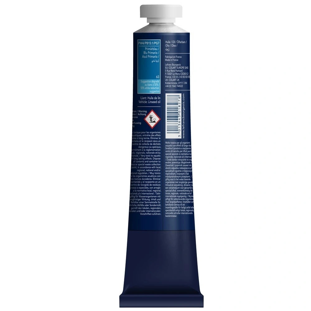 Lefranc Bourgeois Fine Yağlı Boya 200ml Primary Blue