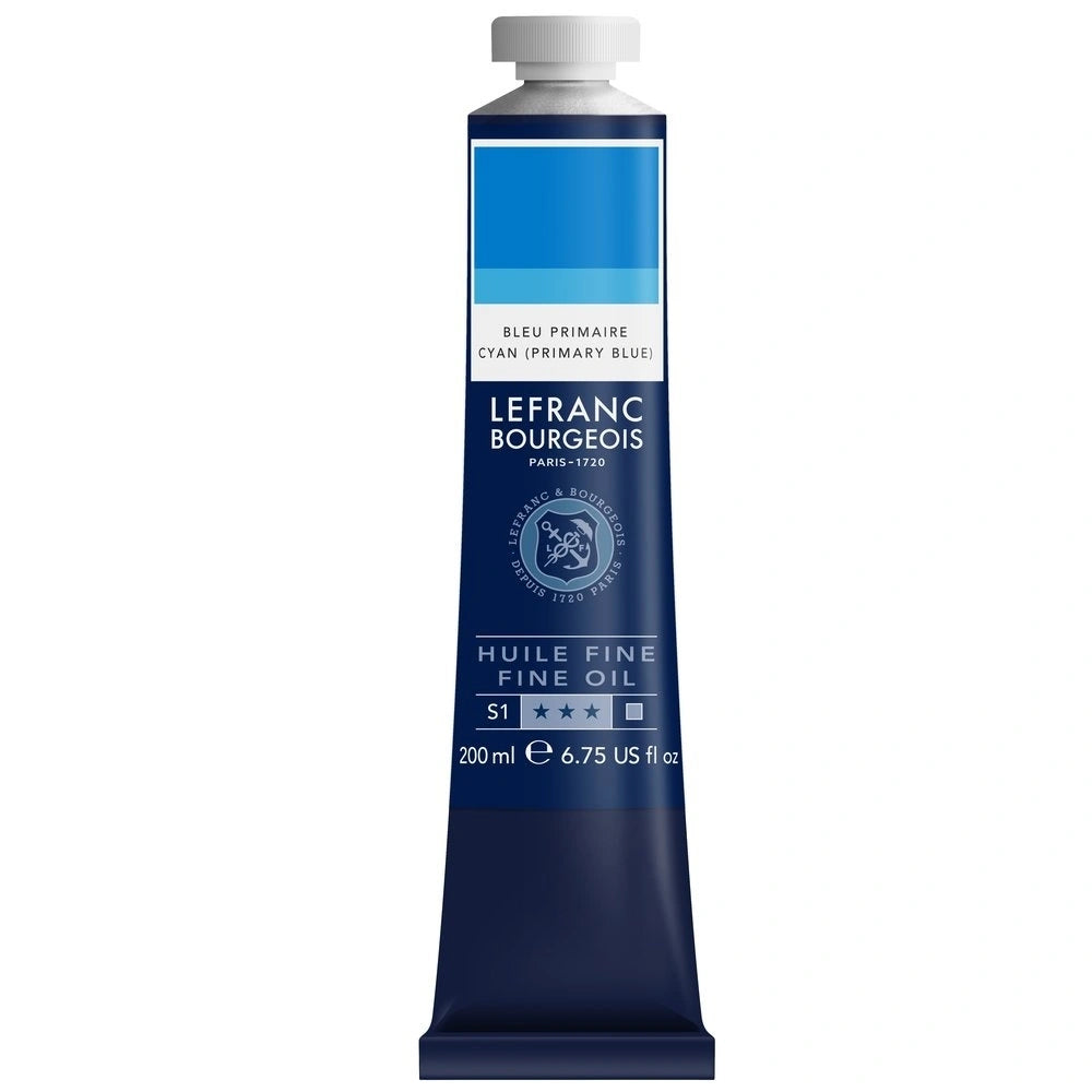 Lefranc Bourgeois Fine Yağlı Boya 200ml Primary Blue