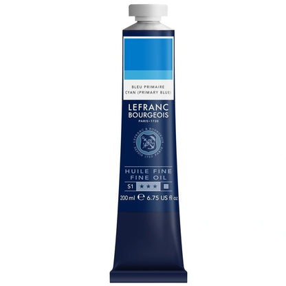 Lefranc Bourgeois Fine Yağlı Boya 200ml Primary Blue