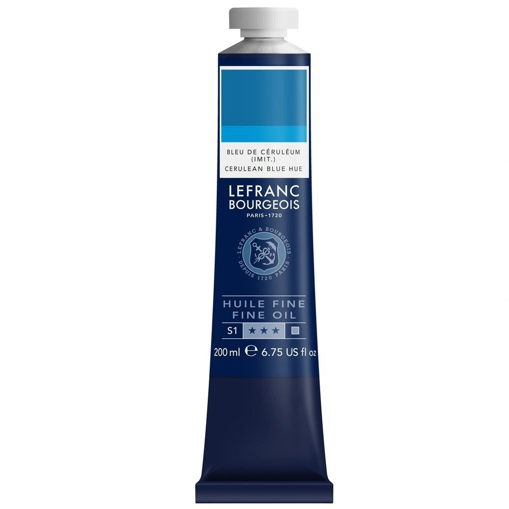 Lefranc Bourgeois Fine Yağlı Boya 200ml Cerulean Blue Hue