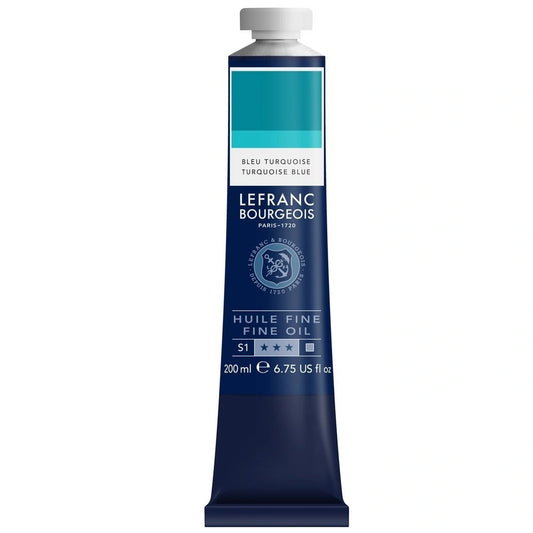 Lefranc Bourgeois Fine Yağlı Boya 200ml Turquoise Blue