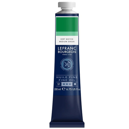 Lefranc Bourgeois Fine Yağlı Boya 200ml Medium Green
