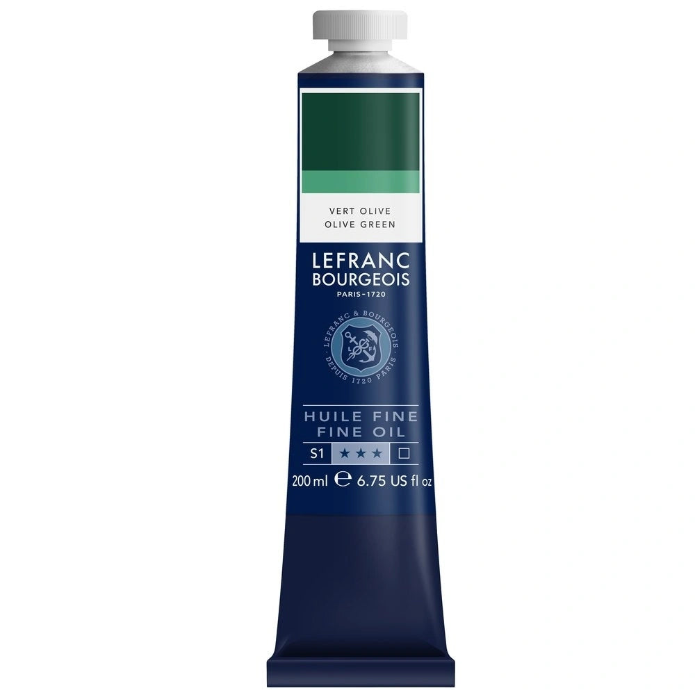 Lefranc Bourgeois Fine Yağlı Boya 200ml Olive Green