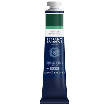 Lefranc Bourgeois Fine Yağlı Boya 200ml Olive Green