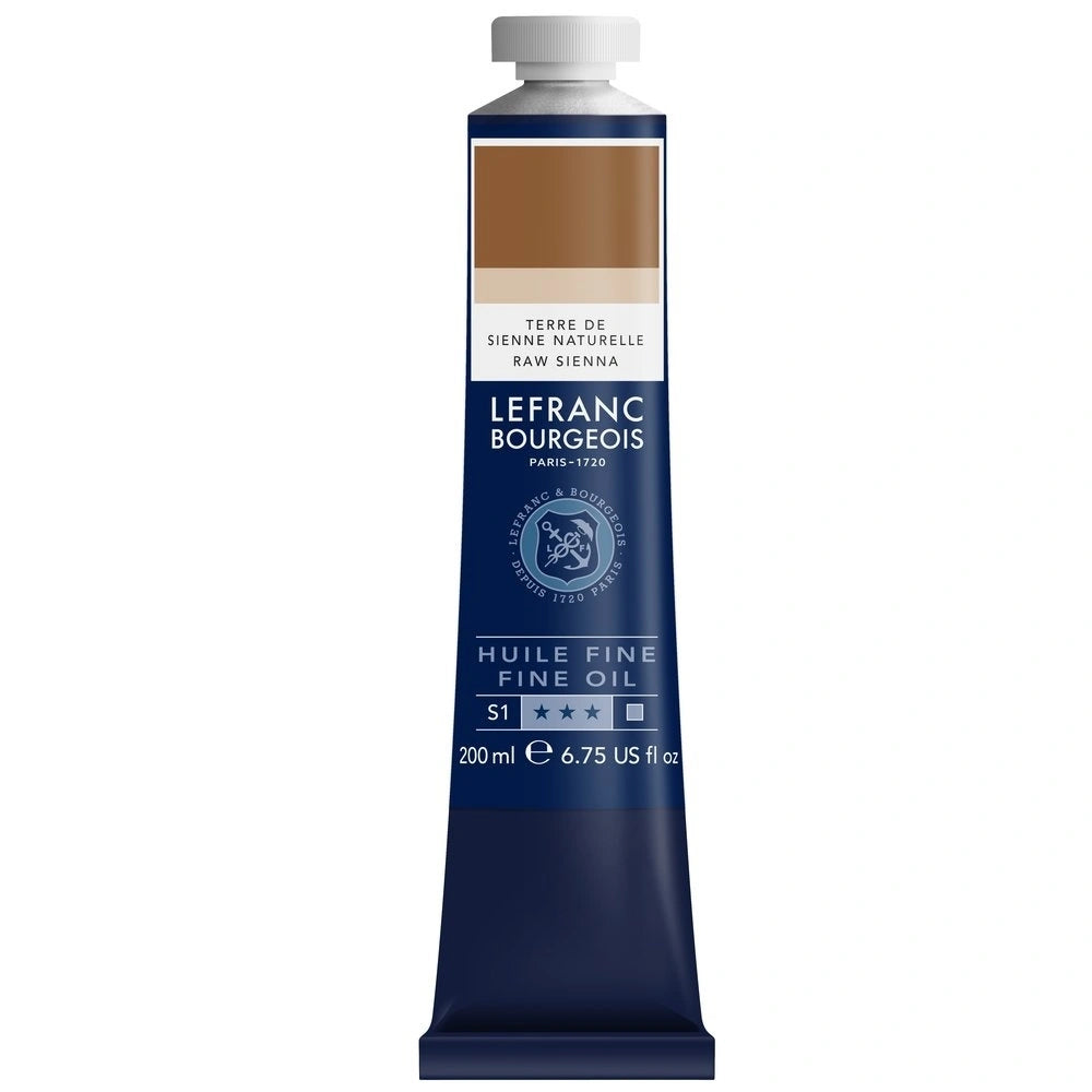 Lefranc Bourgeois Fine Yağlı Boya 200ml Raw Sienna