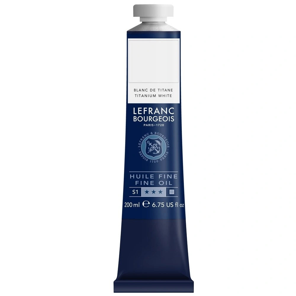 Lefranc Bourgeois Fine Yağlı Boya 200ml Titanium White