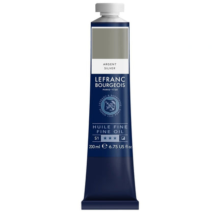 Lefranc Bourgeois Fine Yağlı Boya 200ml Silver