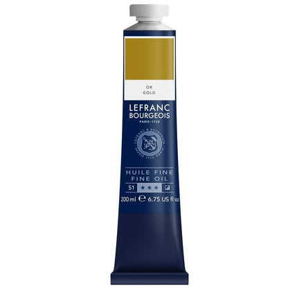 Lefranc Bourgeois Fine Yağlı Boya 200ml Gold
