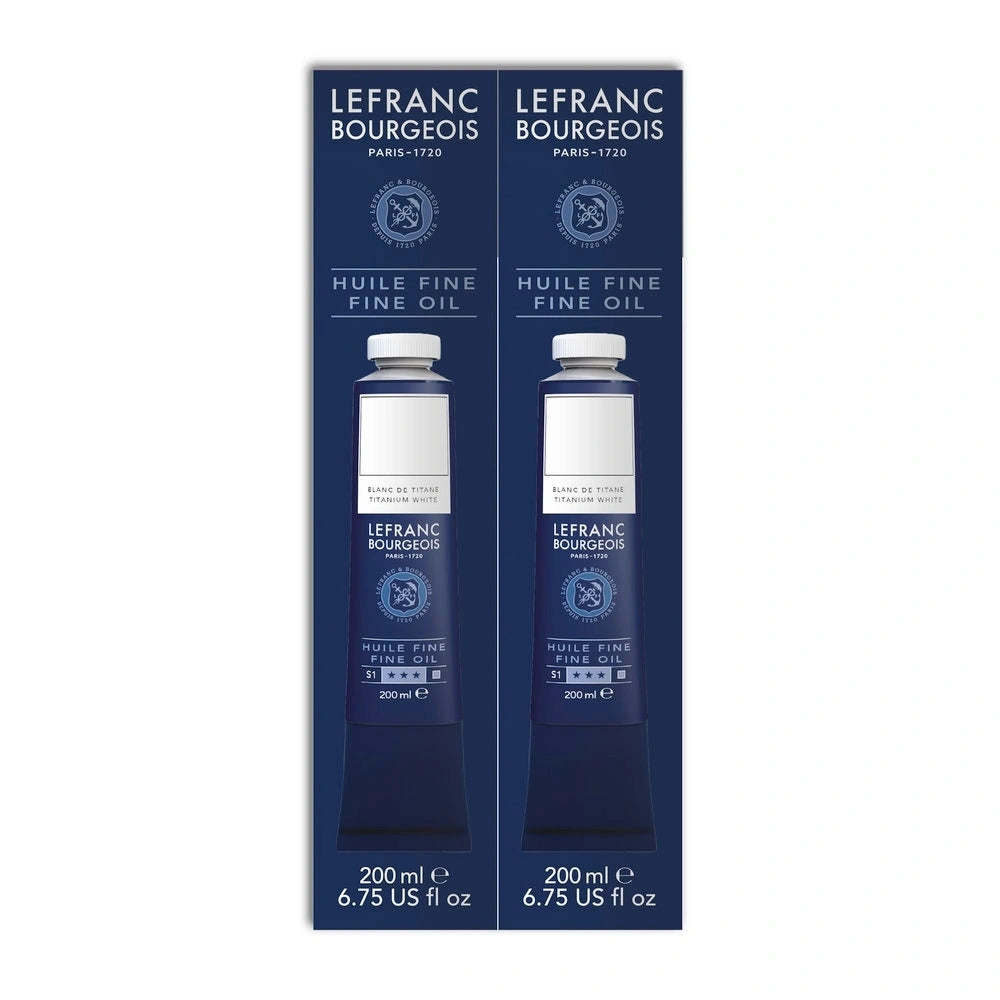 Lefranc Bourgeois Fine Yağlı Boya Seti Duo Titanium White