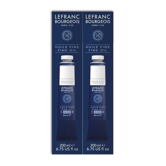 Lefranc Bourgeois Fine Yağlı Boya Seti Duo Titanium White