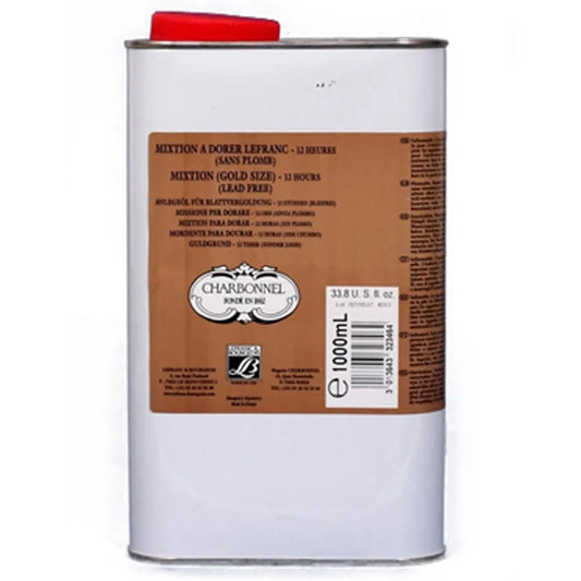 Lefranc Bourgeois Charbonnel Mixtion (Kurşunsuz Varak Yapıştırıcı) 12 Saatlik 1L