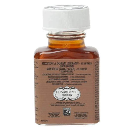 Lefranc Bourgeois Charbonnel Mixtion (Kurşunsuz Varak Yapıştırıcı) 12 Saatlik 75ml