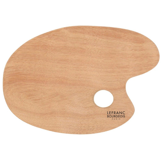 Lefranc Bourgeois Ahşap Oval Palet 33x22cm