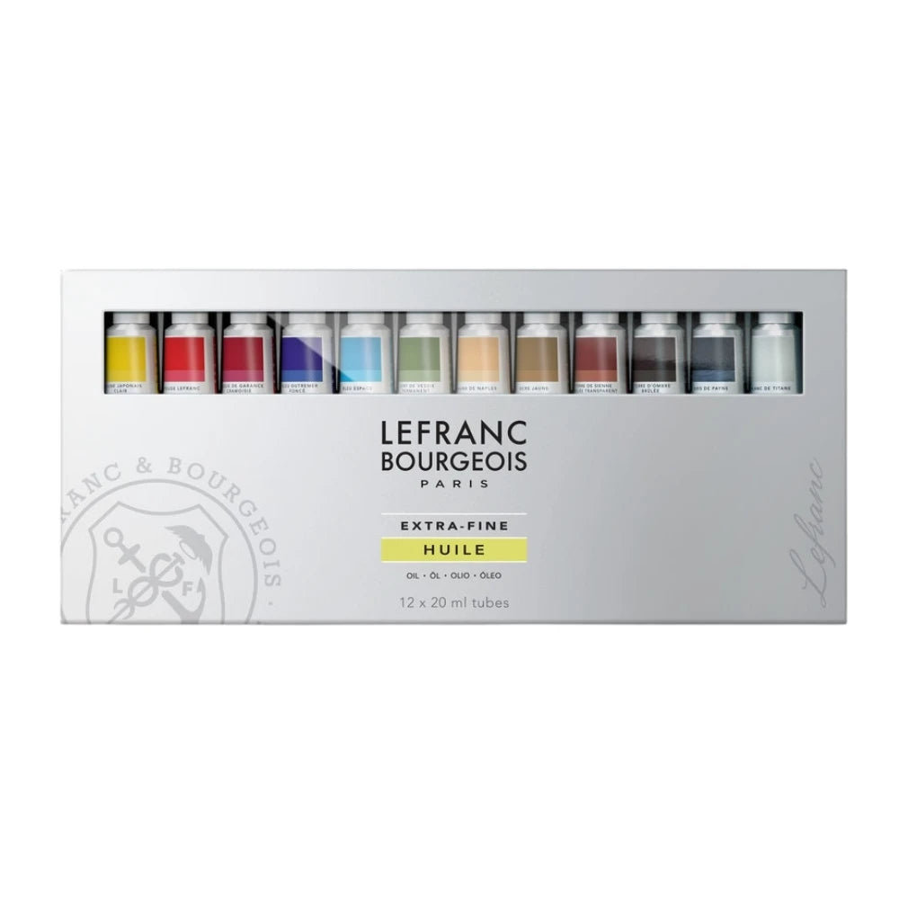 Lefranc Bourgeois Extra Fine Yağlı Boya Seti (12x20ml)