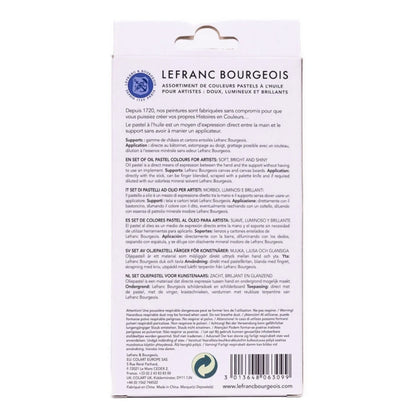 Lefranc Bourgeois Studio Yağlı Pastel Boya Seti (12 Renk)