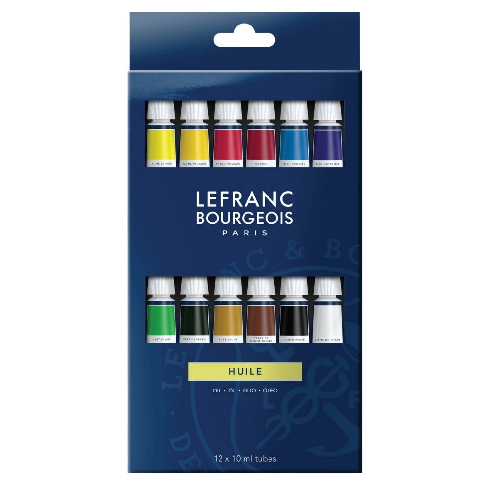Lefranc Bourgeois Fine Yağlı Boya Seti (12x10ml)