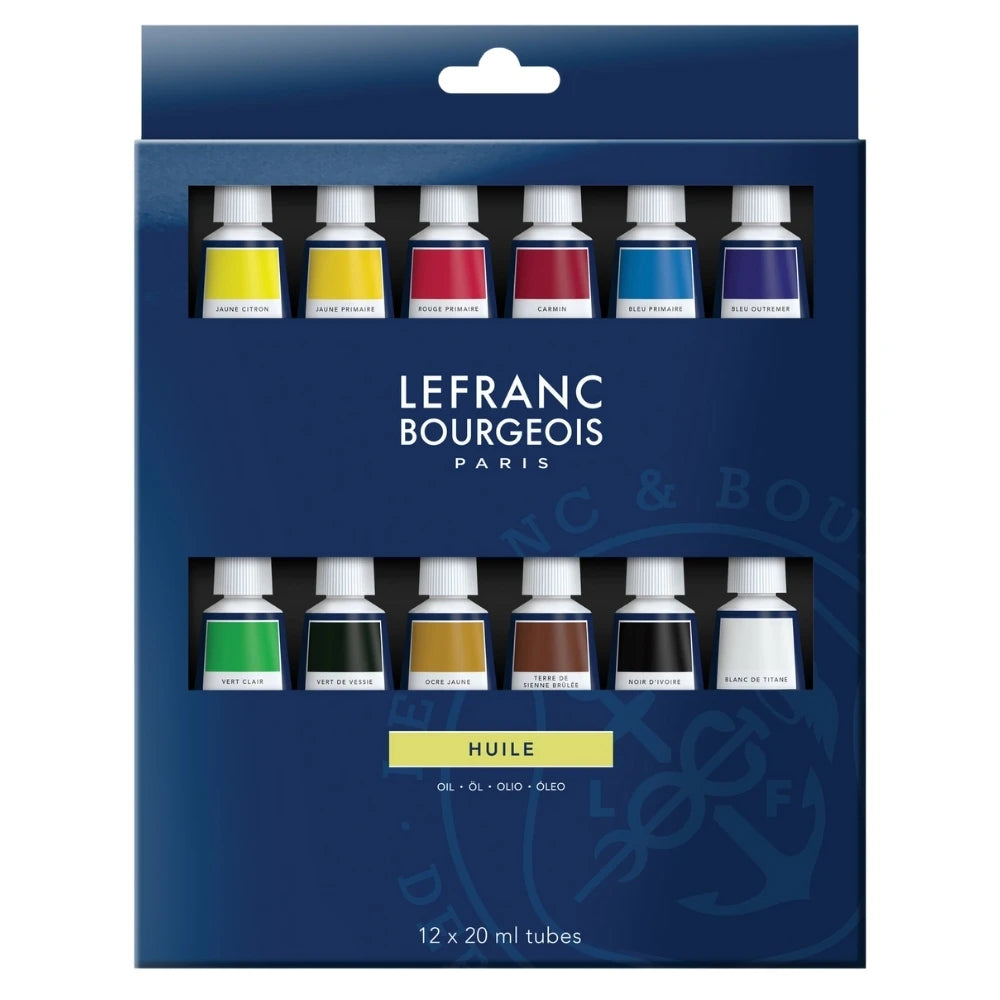 Lefranc Bourgeois Fine Yağlı Boya Seti (12x20ml)
