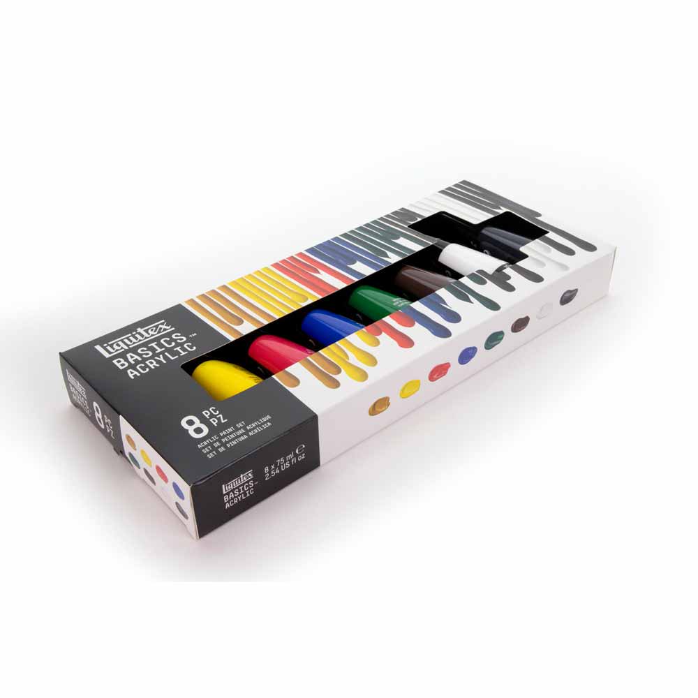 Liquitex Basics Akrilik Boya Seti 8x75ml