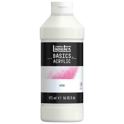 Liquitex Basics Akrilik Beyaz Zemin Astarı Gesso 473ml
