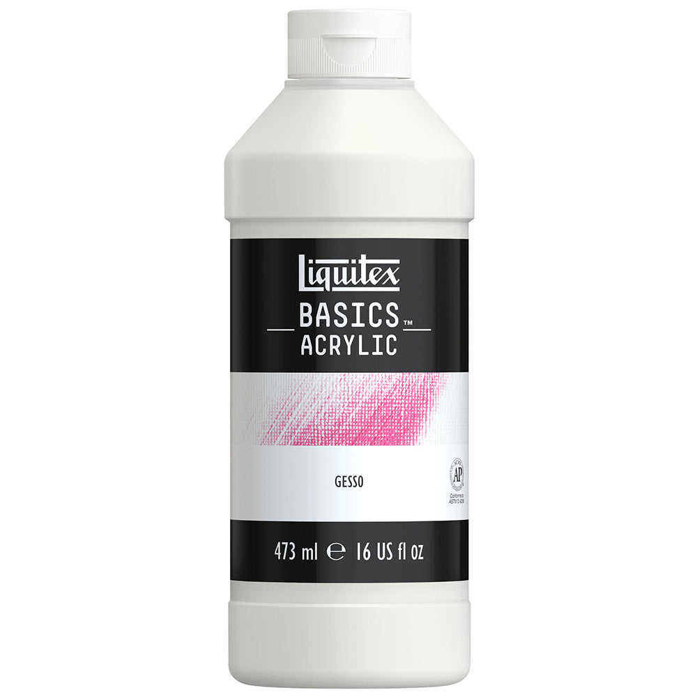 Liquitex Basics Akrilik Beyaz Zemin Astarı Gesso 473ml